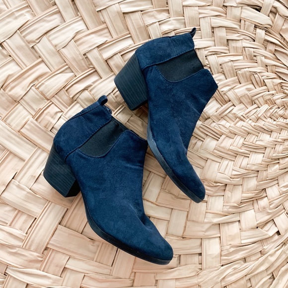 Old Navy Suede Booties - Picture 1 of 3
